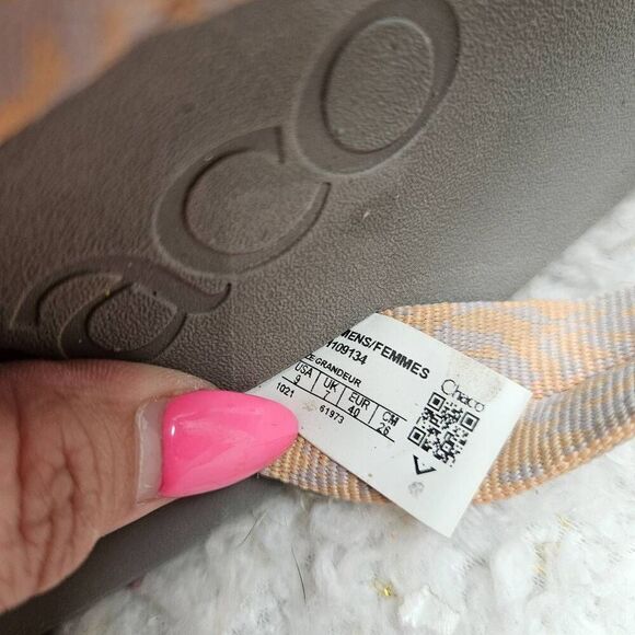 Chaco Chillos Womens Flip Flops Sandals sz 9 - Picture 3 of 5